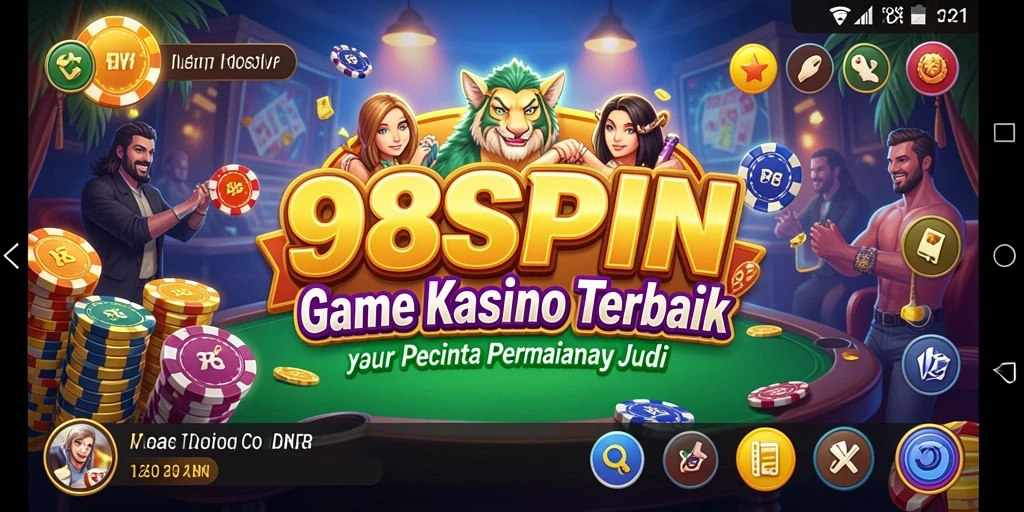 Tampilan gameplay seru dan mendebarkan di 98SPIN.