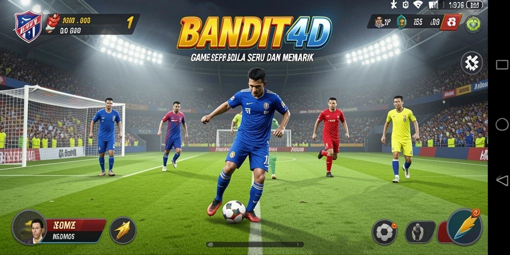 Tangkapan layar gameplay <strong>BANDIT4D</strong> yang menampilkan aksi seru di lapangan.
