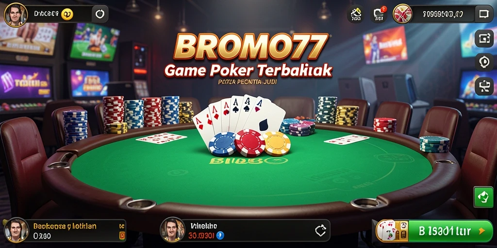 Tampilan menarik dari gameplay BROMO77 yang seru.