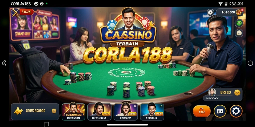 Gameplay Live Casino yang seru dan interaktif di CORLA188.