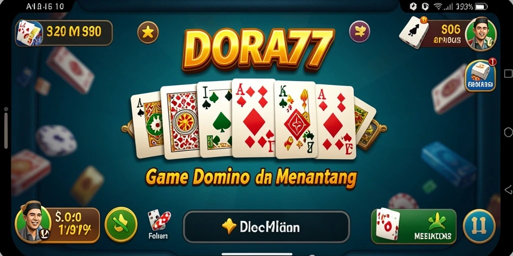 Tampilan gameplay yang seru dan mengasyikkan di DORA77.