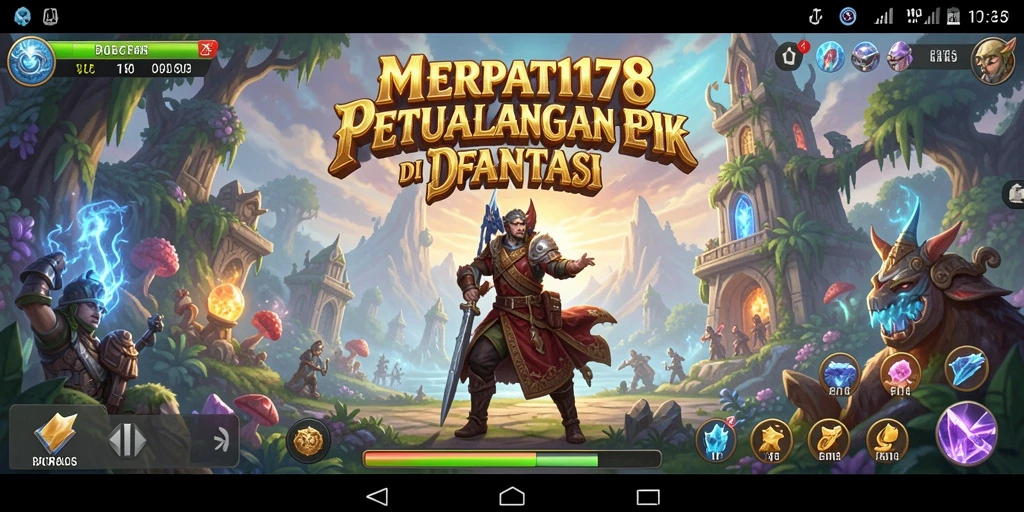 Tampilan gameplay yang mendebarkan di MERPATI178.