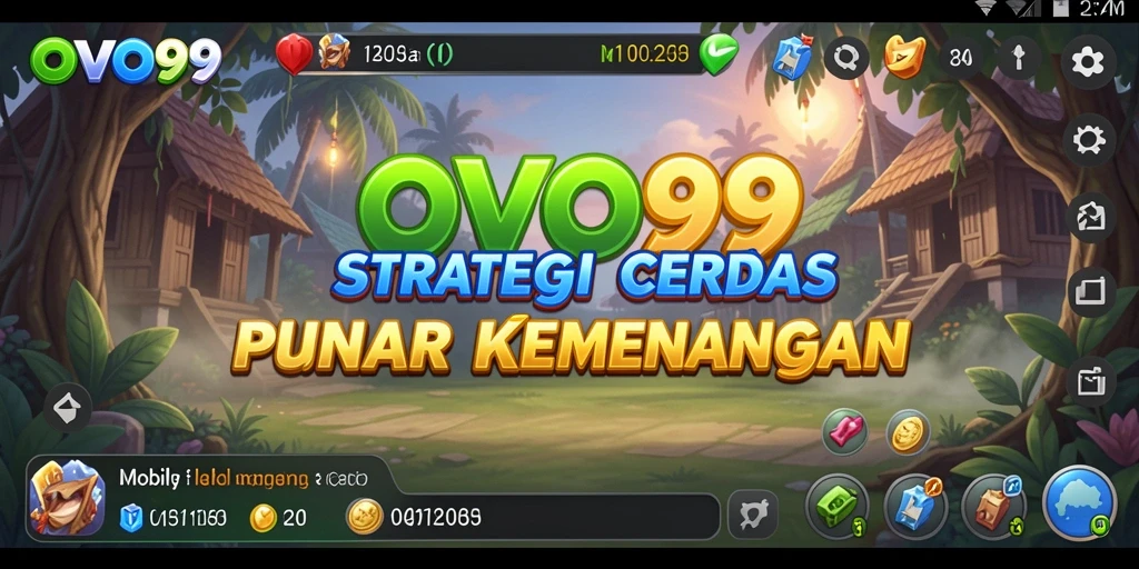 Screenshot utama OVO99 menampilkan pertempuran taktis yang mendebarkan.