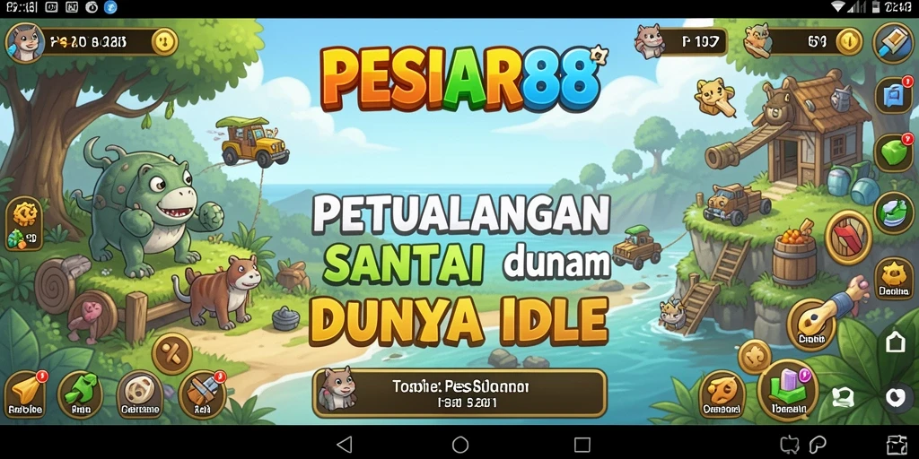 Tangkapan layar <strong>PESIAR88</strong> menampilkan gameplay santai yang menawan.