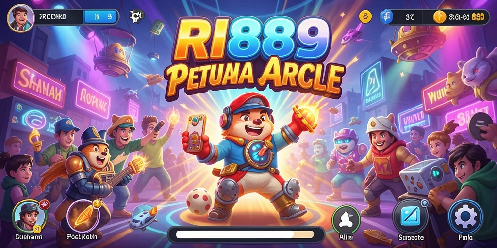 Screenshot gameplay RI889 menampilkan aksi seru dalam dunia Arcade.