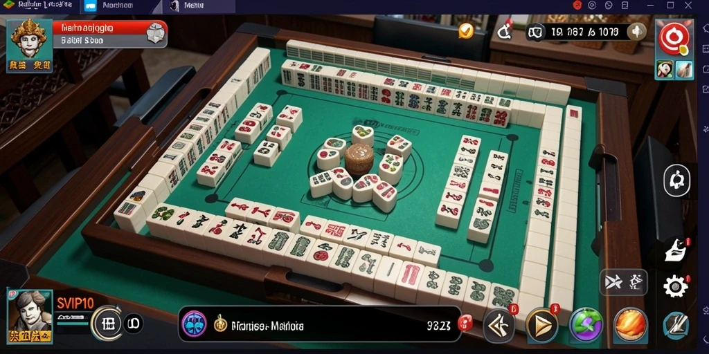 Screenshot gameplay <strong>SVIP10</strong> menunjukkan keseruan dan tantangan dalam permainan Mahjong.