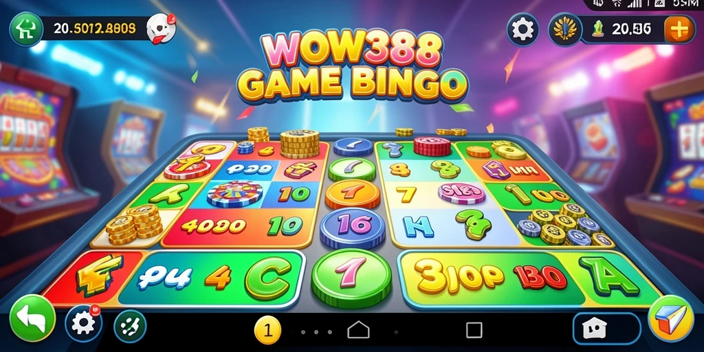 Tampilan utama gameplay WOW388 yang seru dan menantang.