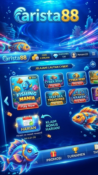 Tampilan antarmuka aplikasi arista88 yang intuitif dan mudah digunakan.